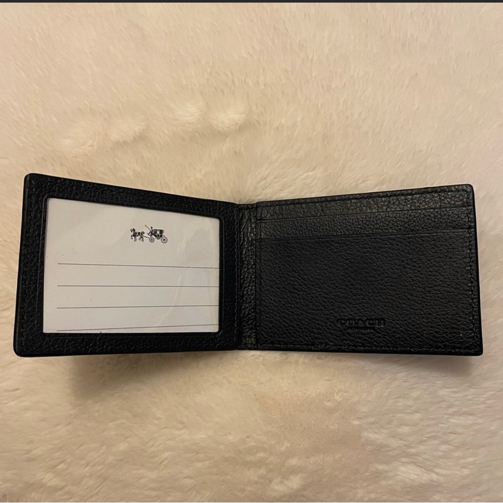 Men’s Coach Card Holder Wallet - Picture 2 of 4